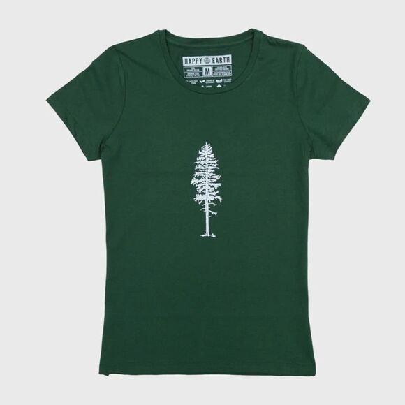 The Wander Brand Happy Earth The Sequoia Tee‎ Green S NWT - Picture 1 of 5